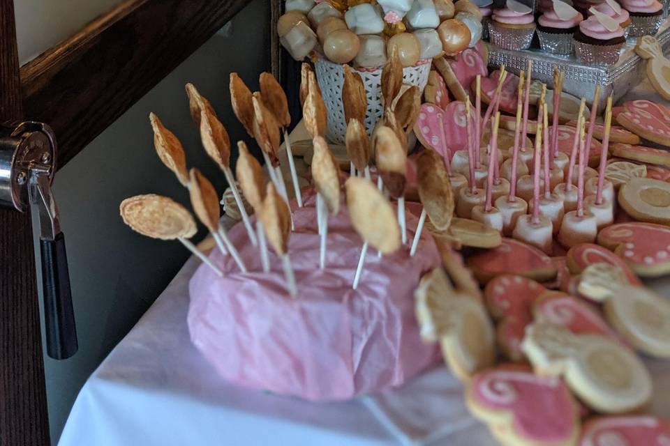 Bridal shower desserts