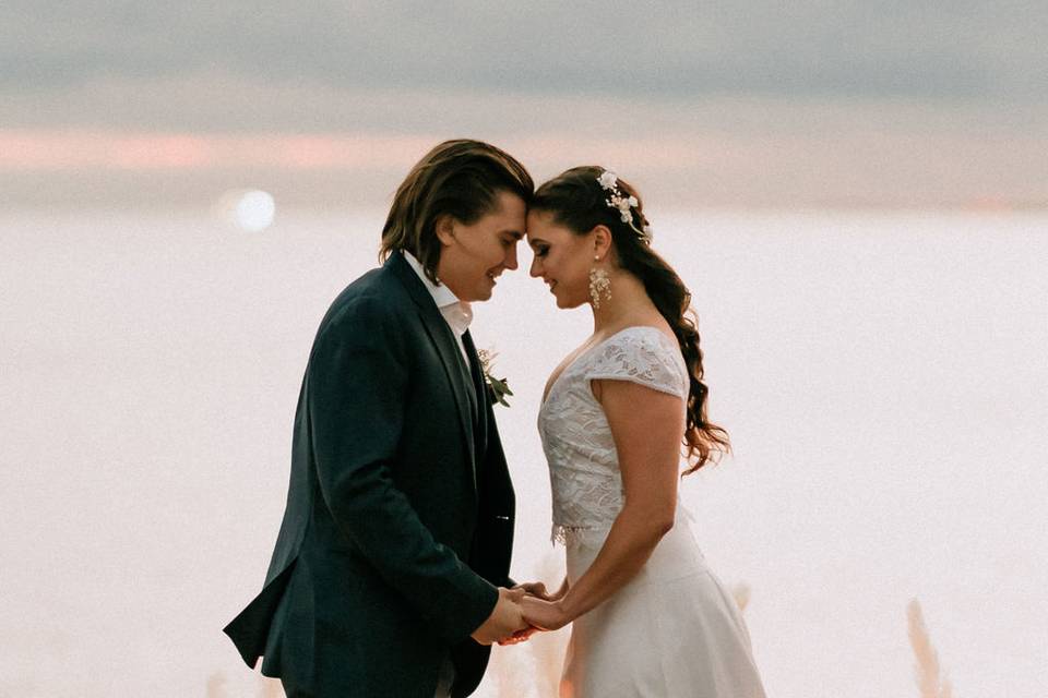 Romantic Beach Elopement