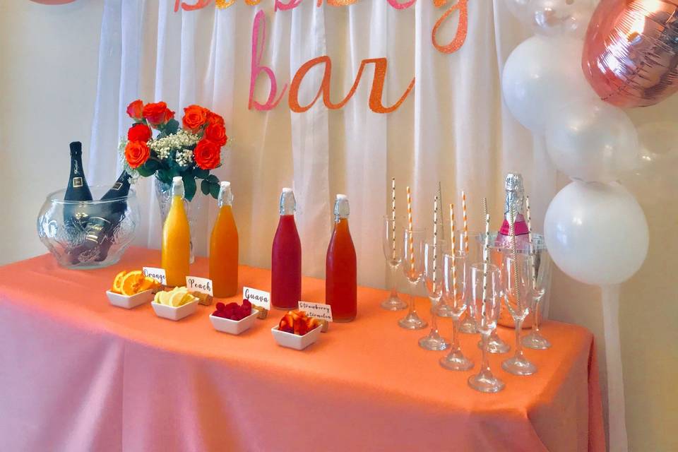 Bubbly bar