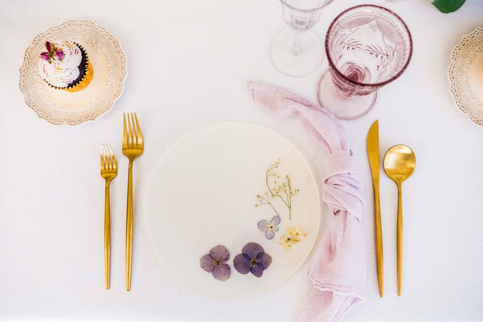 Pastel Dream Plate Setting