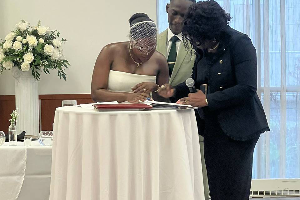 It is official