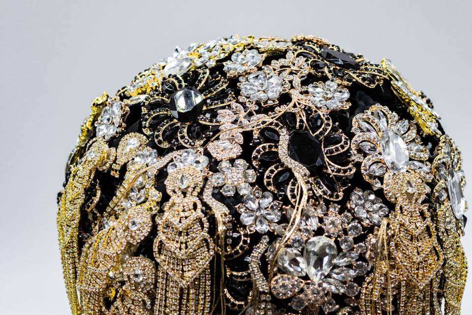 New Orleans theme bouquet
