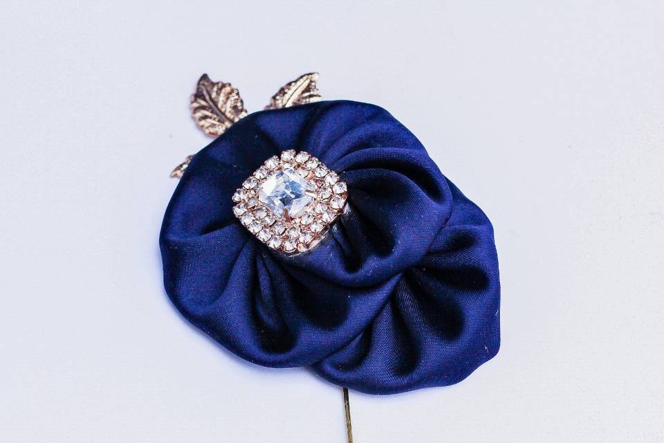 Groom lapel pin