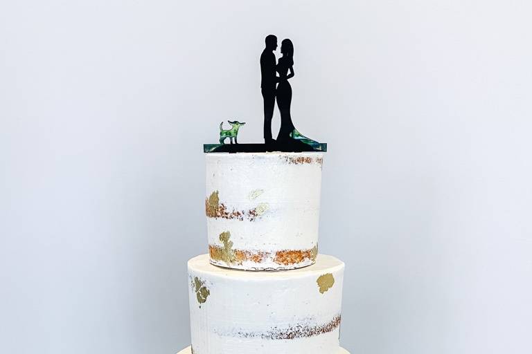 Simple Wedding Cake