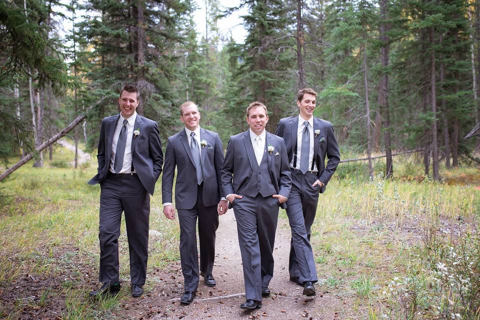Hinton, Alberta groomsmen