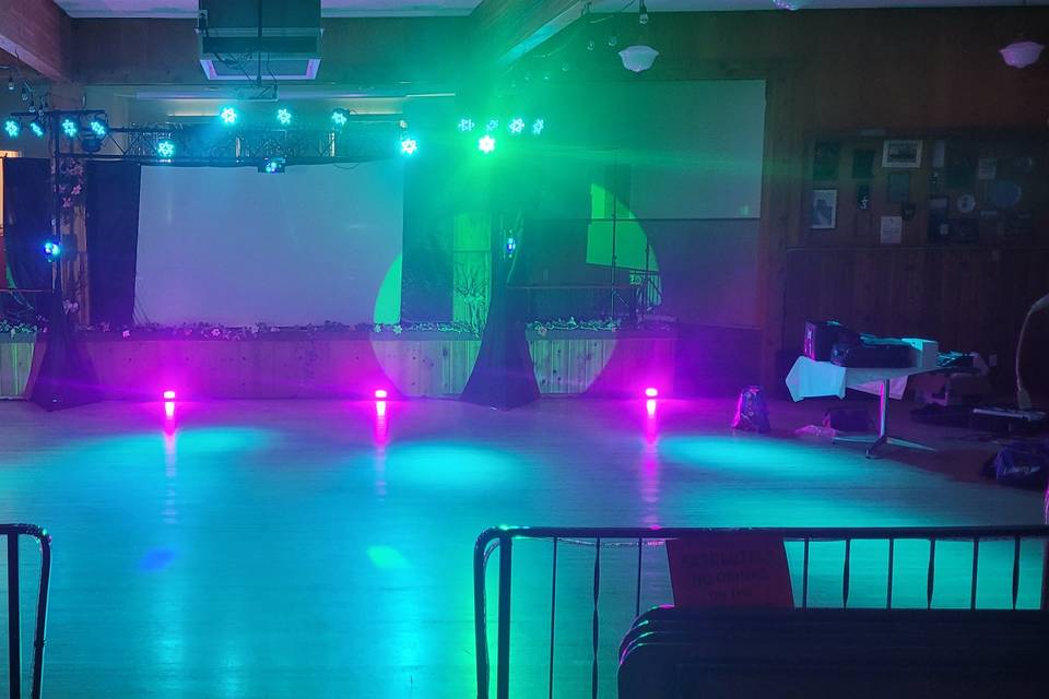 Sound check and test