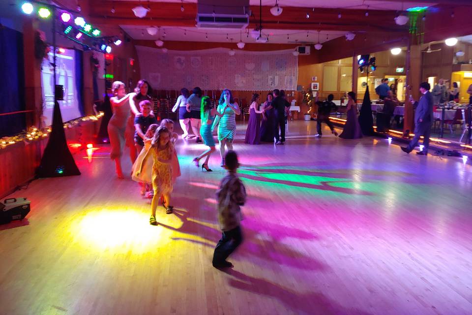 Kids loving the lights