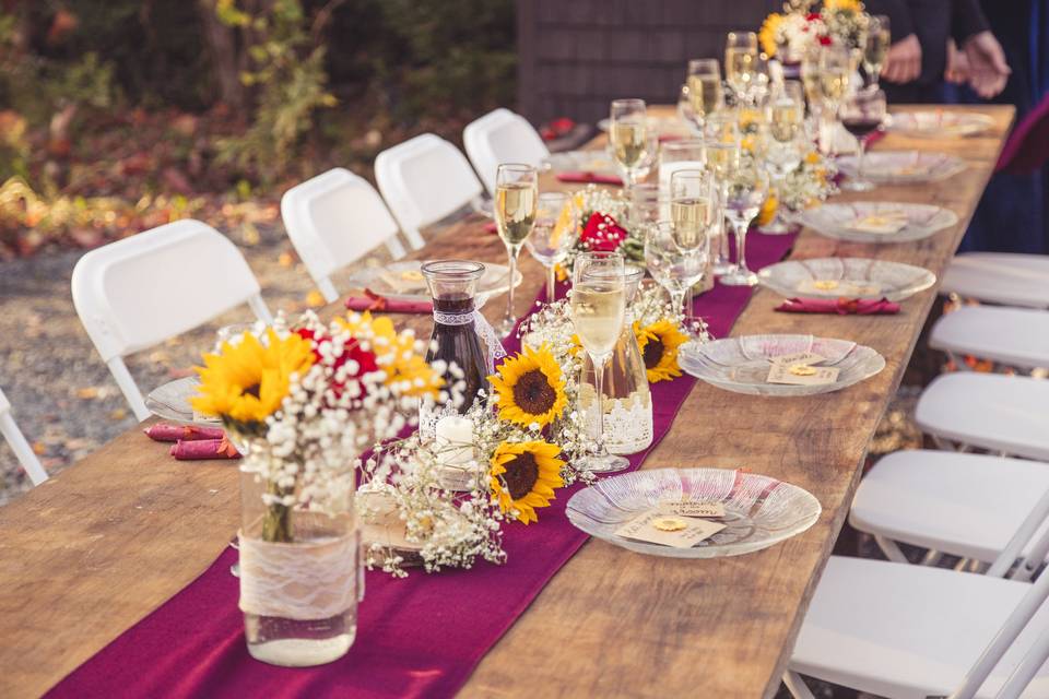 Table arrangement