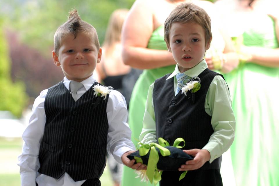 Groom and groomsmen