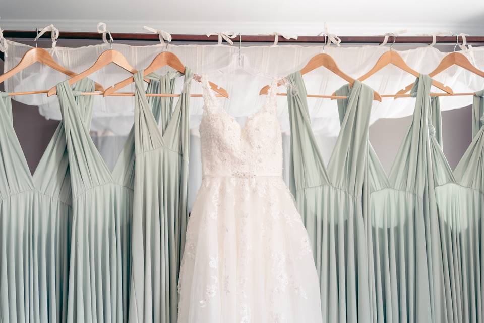 Bridal party dresses
