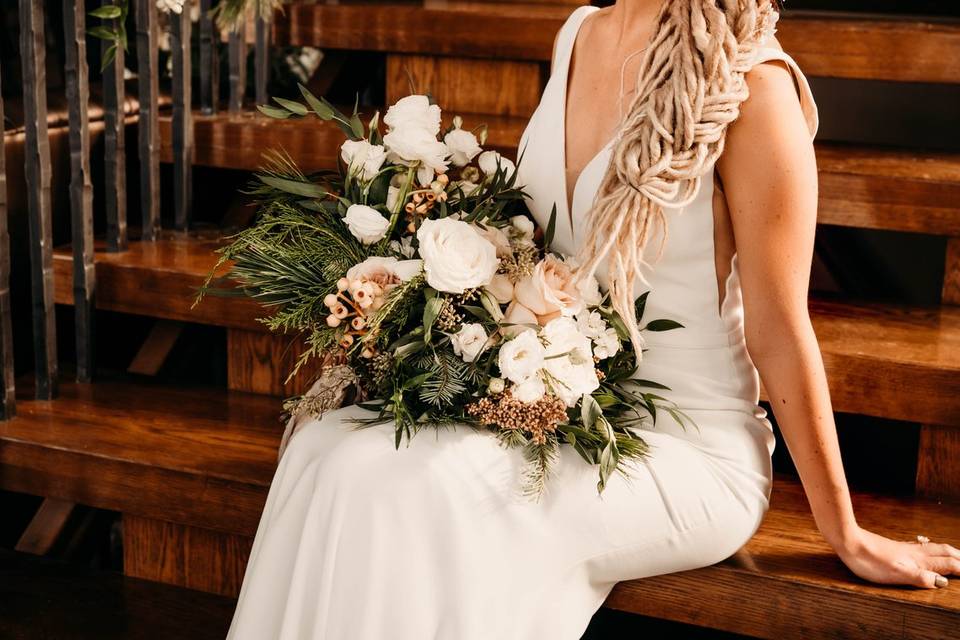 Indoor Bridal Portrait