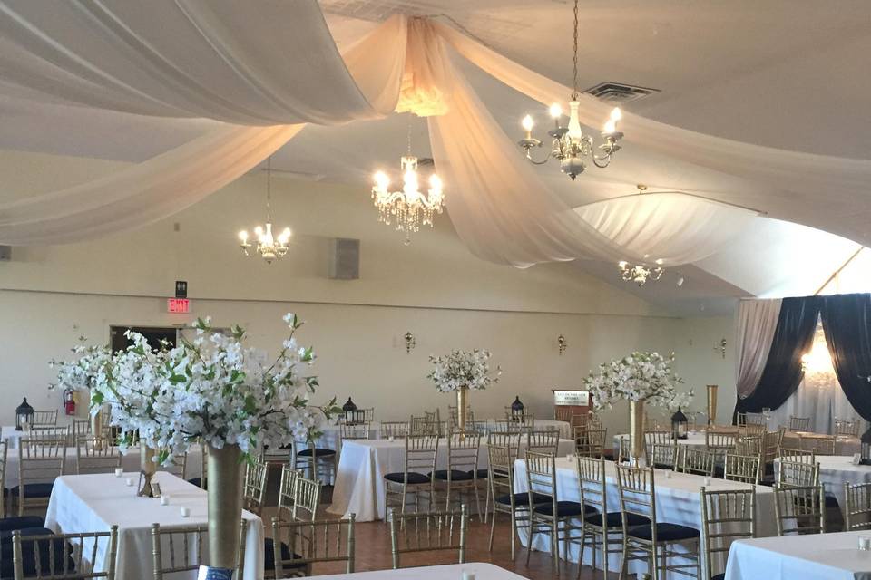 Decorated Banquet Hall