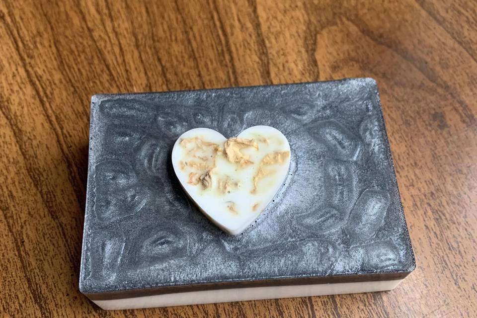 Heart Swirl Soap bar