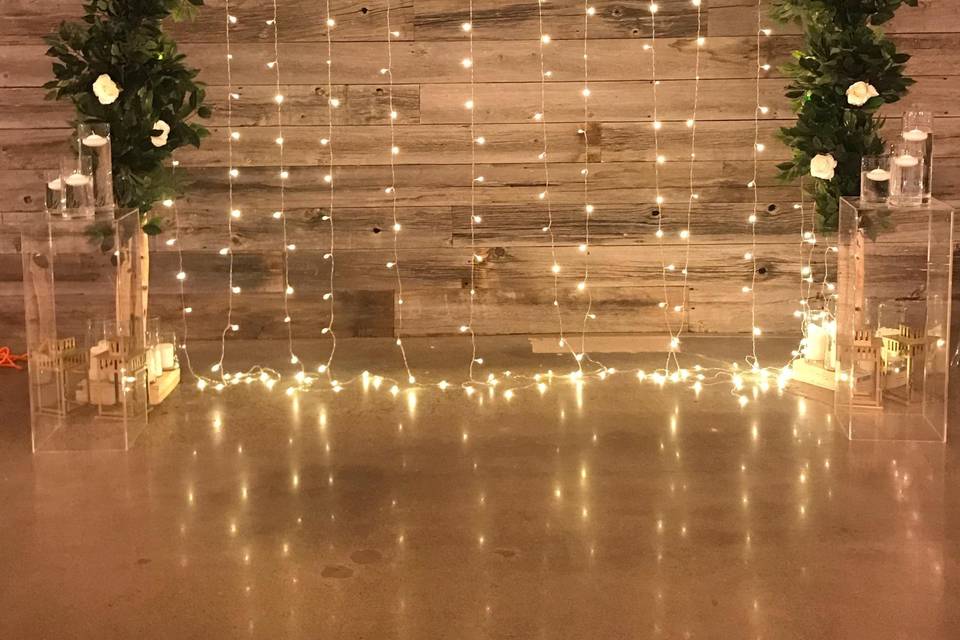 Twinkle backdrop