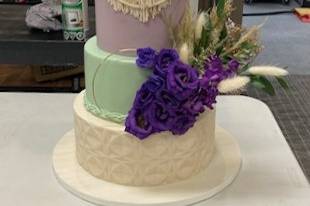 BoHo Wedding Cake