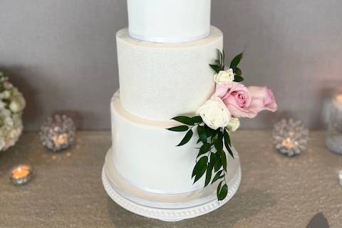 Glitter Wedding Cake