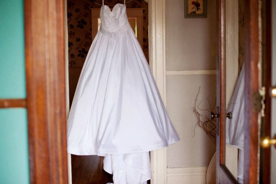 Thunder Bay, Ontario bridal gown