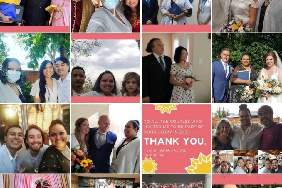 Weddings - 2021