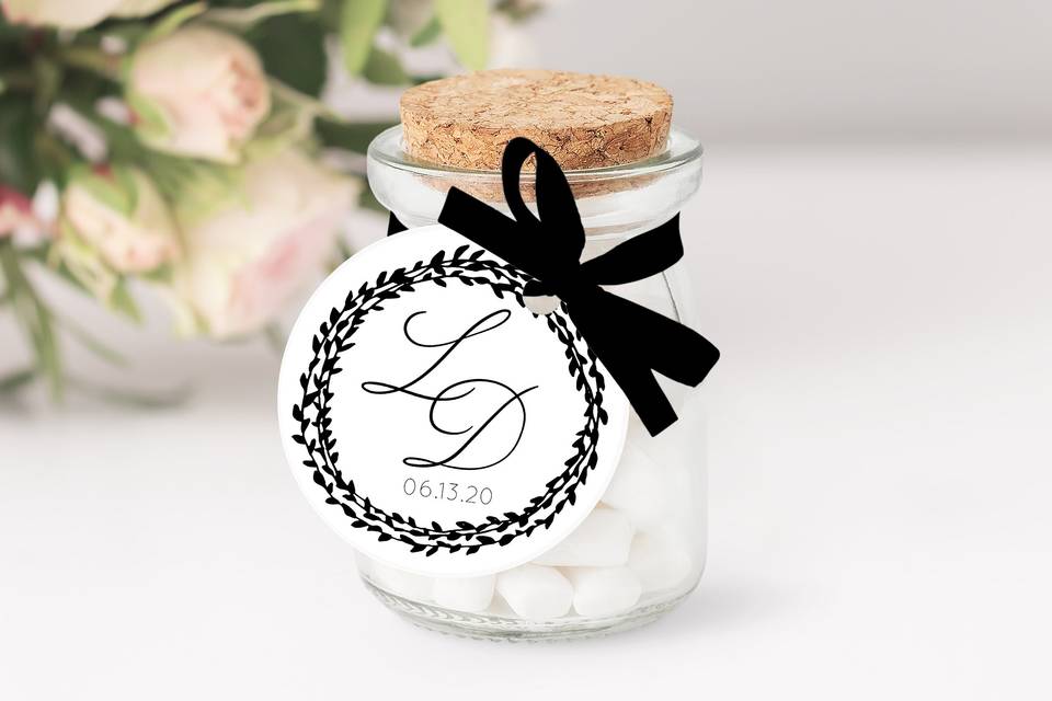 Rustic Favour Tag