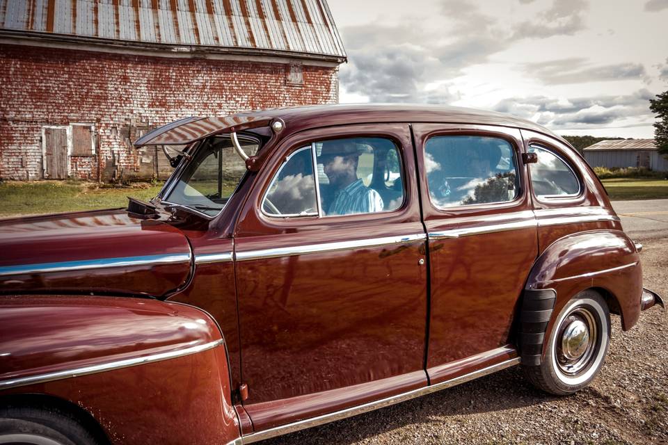 A vintage feel