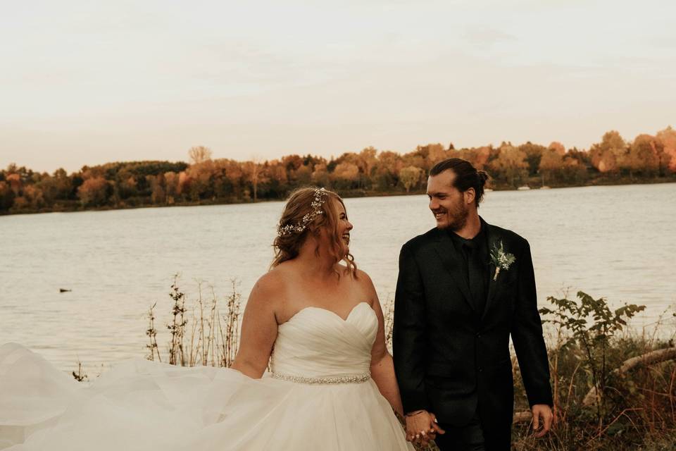 Wedding on the lake