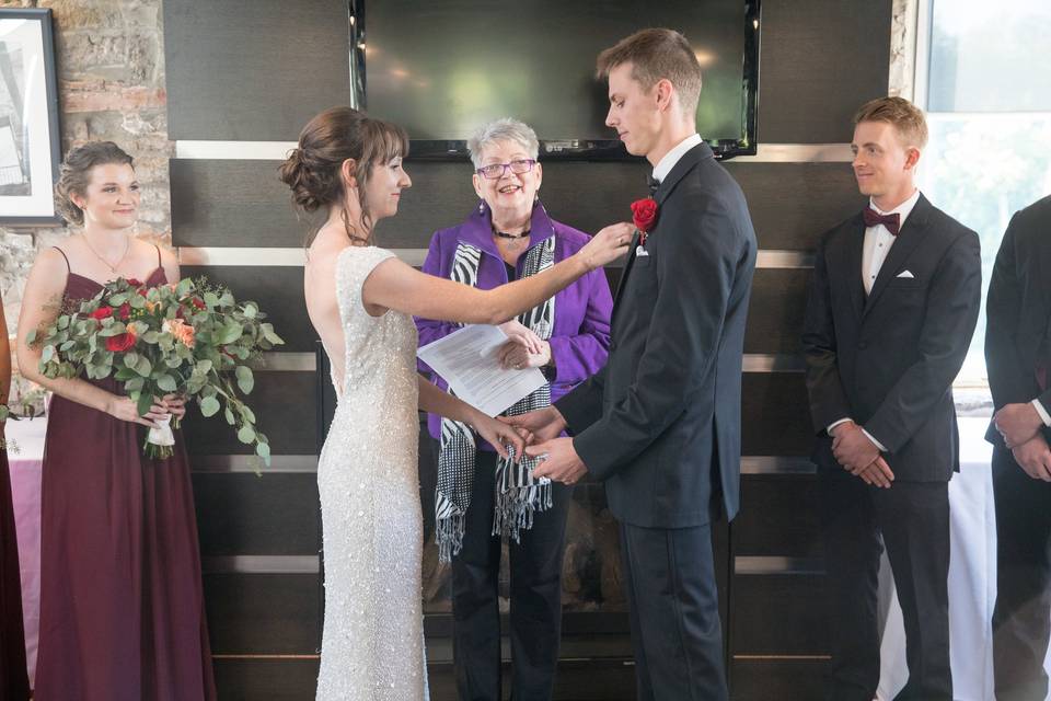 Indoor ceremony