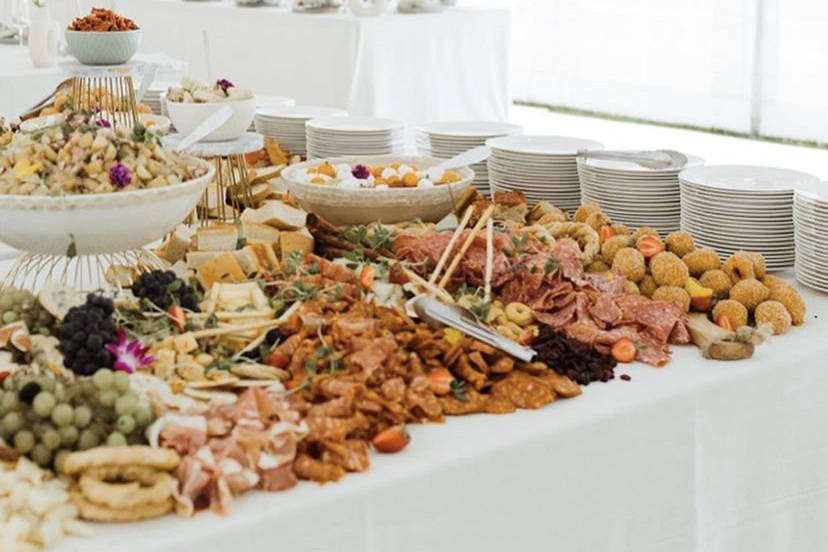 Antipasto setup