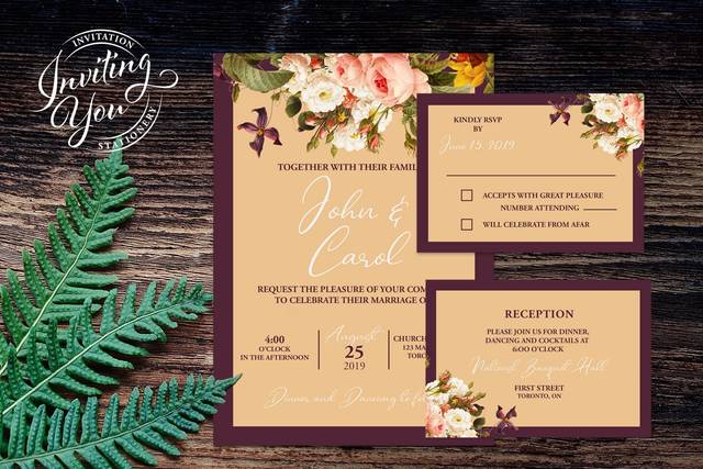 Inviting You Stationery- Graphicrule