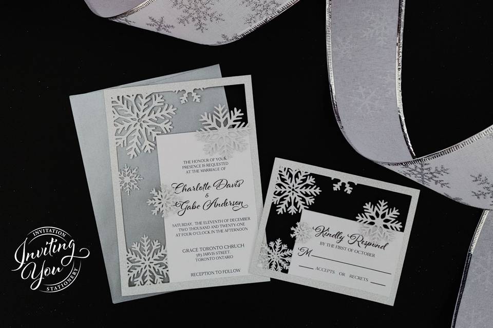 Snowflake Invitation