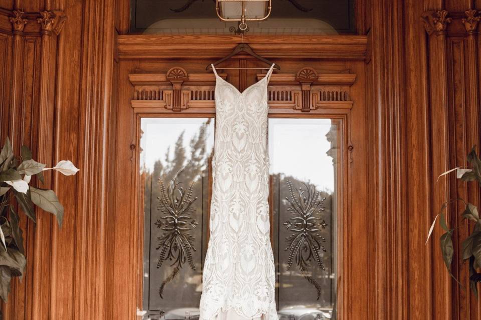 Wedding dress - photo credit: Zina Dichoso