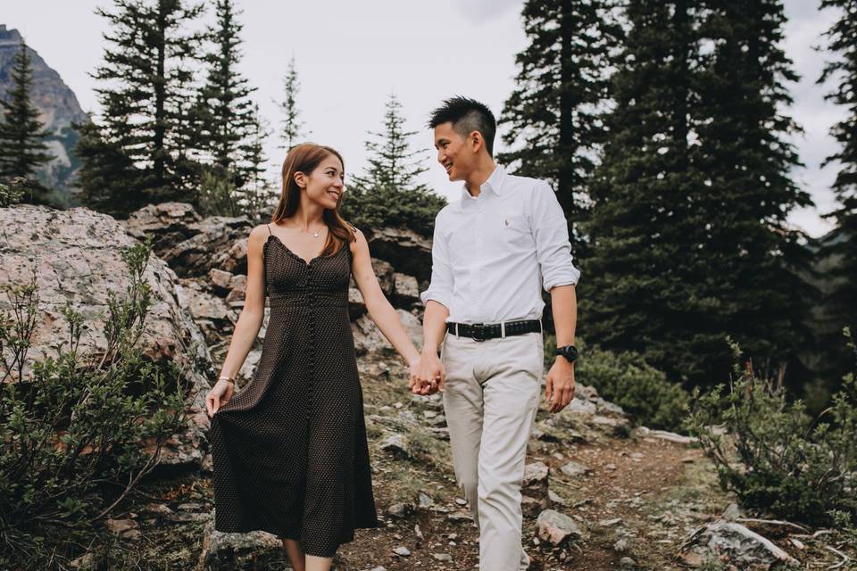 Moraine Lake Engagement