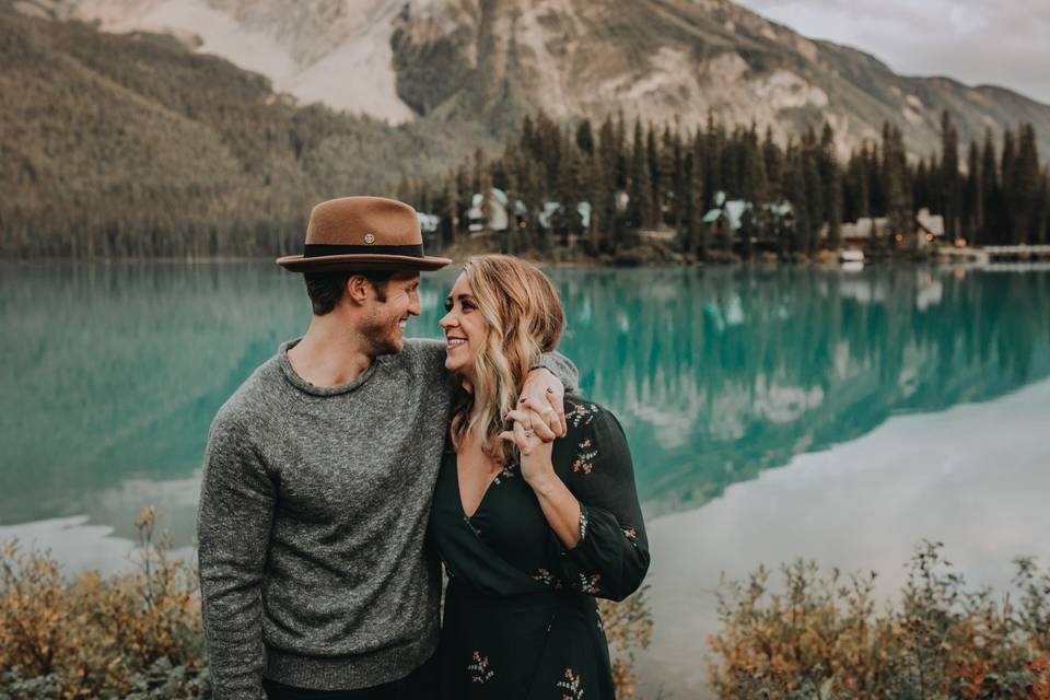 Emerald Lake Engagement