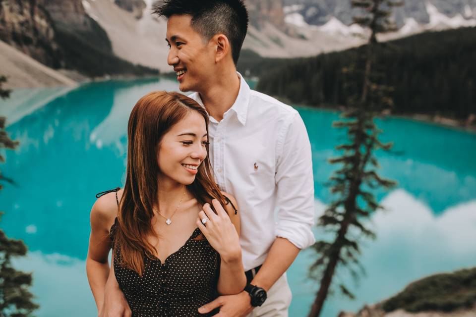 Emerald Lake Engagement