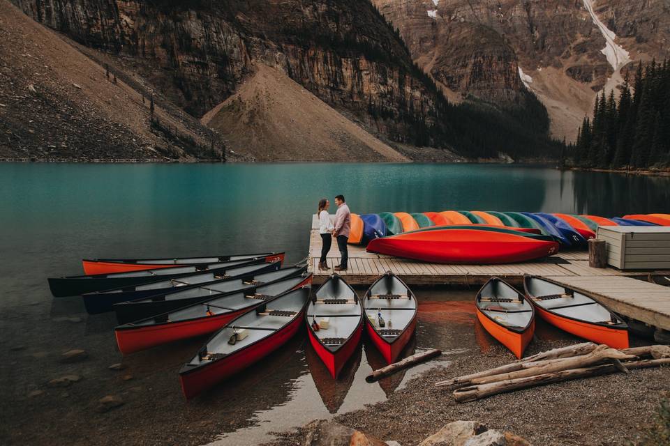 Fall at Moraine Lake