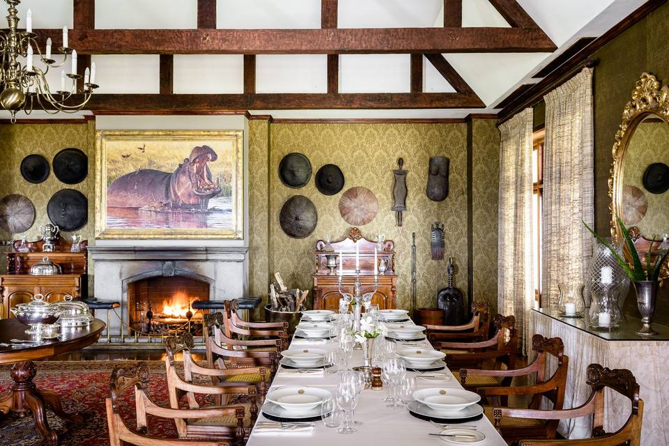 Dining room in Serengeti