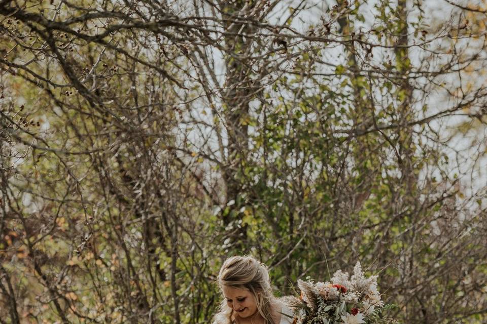 Bride Getting Ready