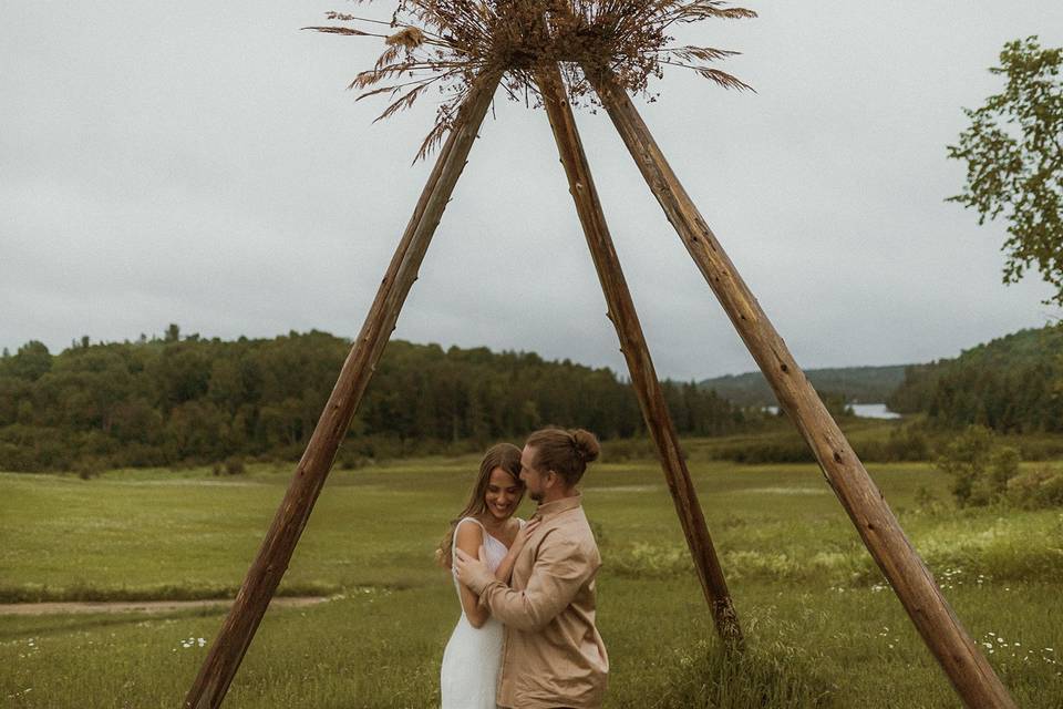 Peaches & Cream Wedding