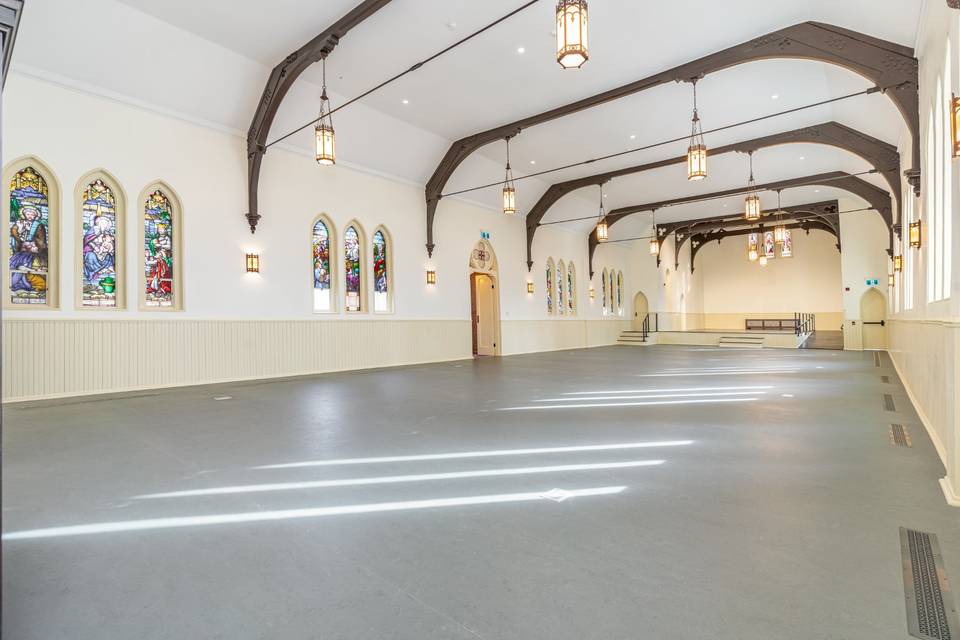 Newly restored, Magnolia Hall