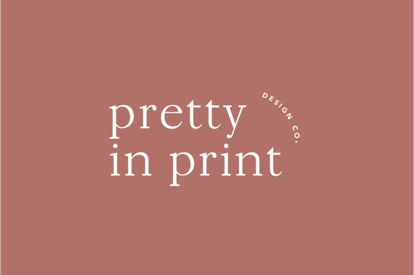 Pretty in Print Invitations