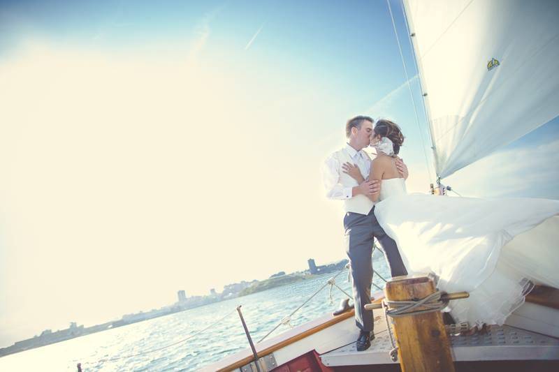 Halifax bride and groom