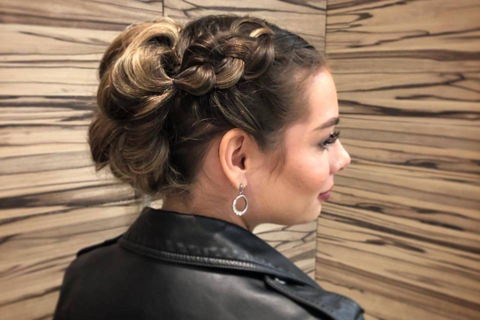 Detailed updos