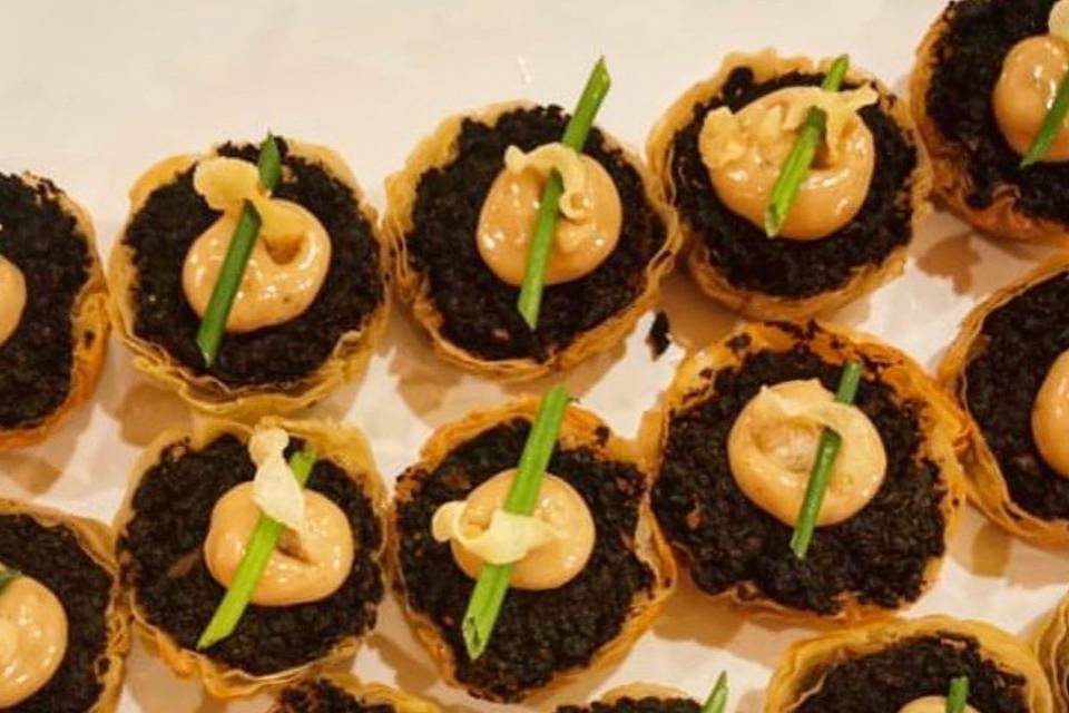 Mushroom tarts