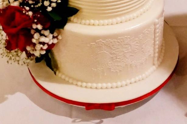 Gorgeous wedding cake