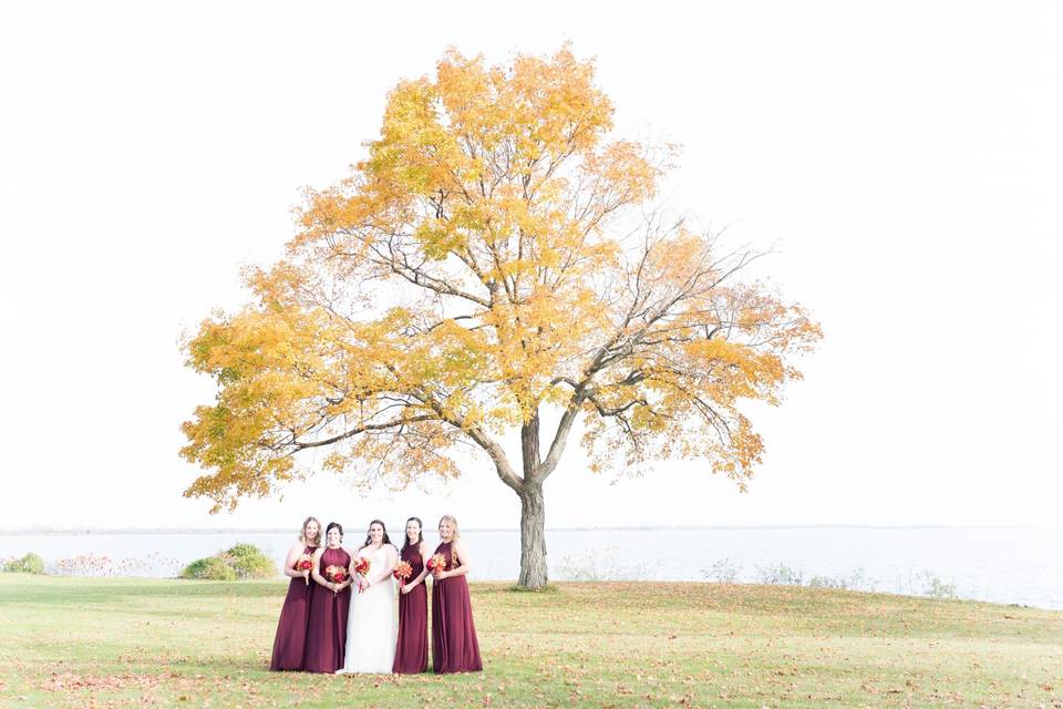 Fall wedding