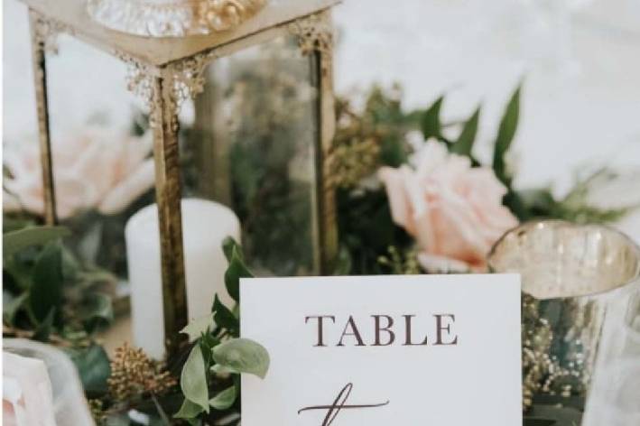 Table numbers