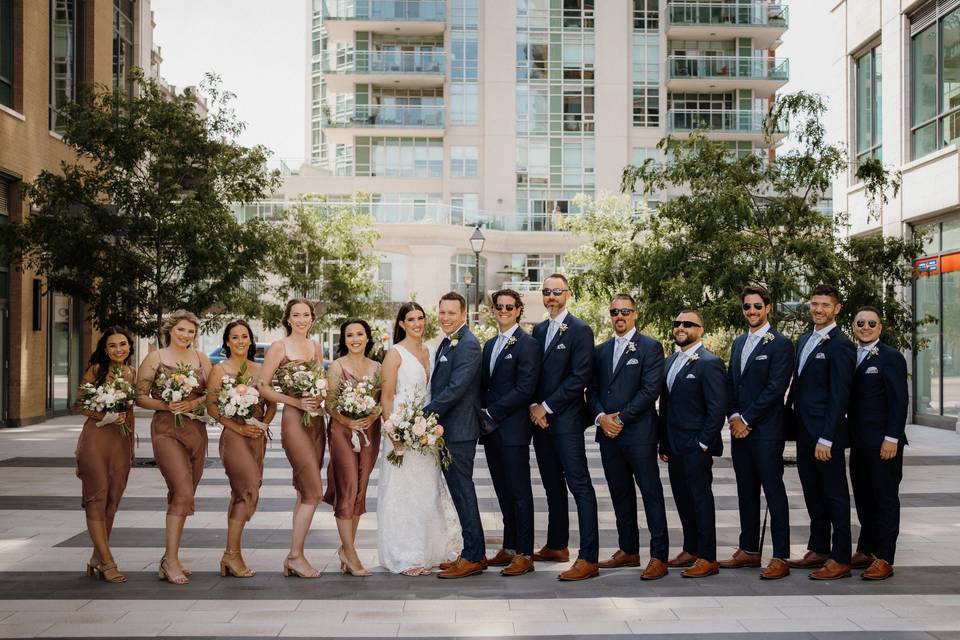 Wedding party goals