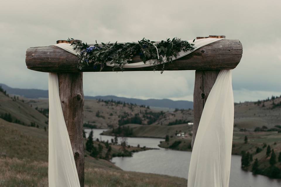 Ceremony arbour