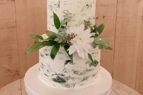 Birch Wedding Cake