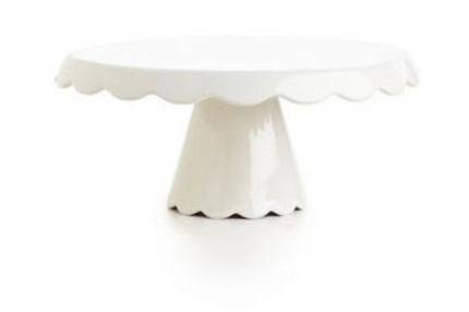 Scalloped Cake Stand