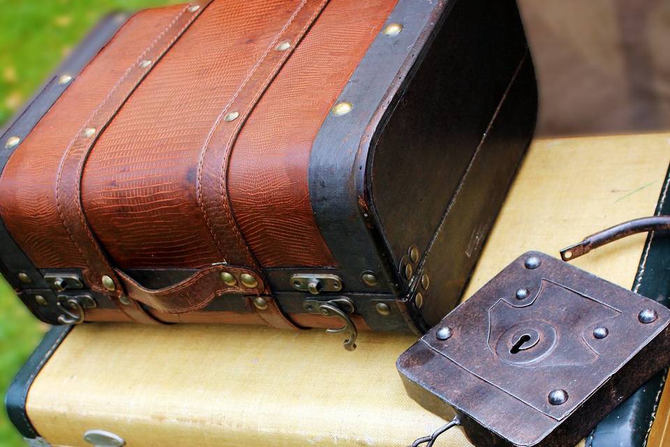 Vintage suitcases
